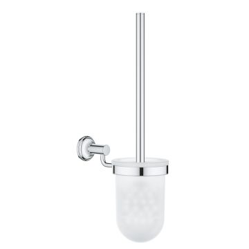 Perie wc cu suport de perete Grohe Essentials Authentic crom