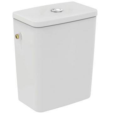 Rezervor vas wc Ideal Standard Connect Air Cube alb lucios cu alimentare laterala