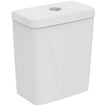 Rezervor vas wc Ideal Standard Connect Space Cube alb lucios cu alimentare inferioara