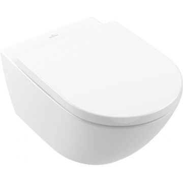 Vas WC suspendat Villeroy & Boch Subway 3.0 56x37cm TwistFlush alb Alpin la reducere