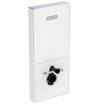 Modul Ideal Standard NeoX pentru vas wc suspendat, sticla alba, actionare pneumatica