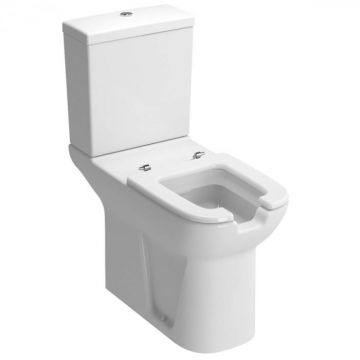 Vas WC pentru persoane cu nevoi speciale handicap compact spatele deschis, 75cm 5293B003-0845