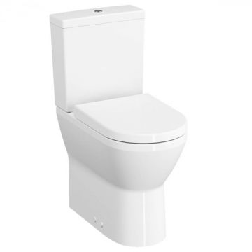 Vas WC rimless compact lipit de perete, 62cm, inalt, cu iesire universala 7093B003-0096