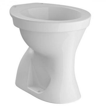 Vas WC stativ spatele deschis, 48cm evacuare verticala wash out 6860L003-0075