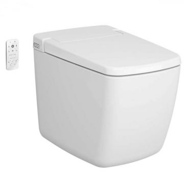 Vas WC toaleta smart prime, rimless, pe pardoseala, 62cm, cu iesire universala 7232B403-6217